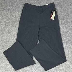 SAG HARBOR Stretch Career Separates Pants Heather Indigo Size 8‎